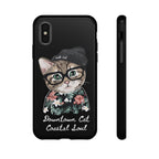 Downtown Cat Coastal Soul Hard Phone Case | Cute Cat Protective Case for iPhone, Samsung & Google Pixel | Gift for friends