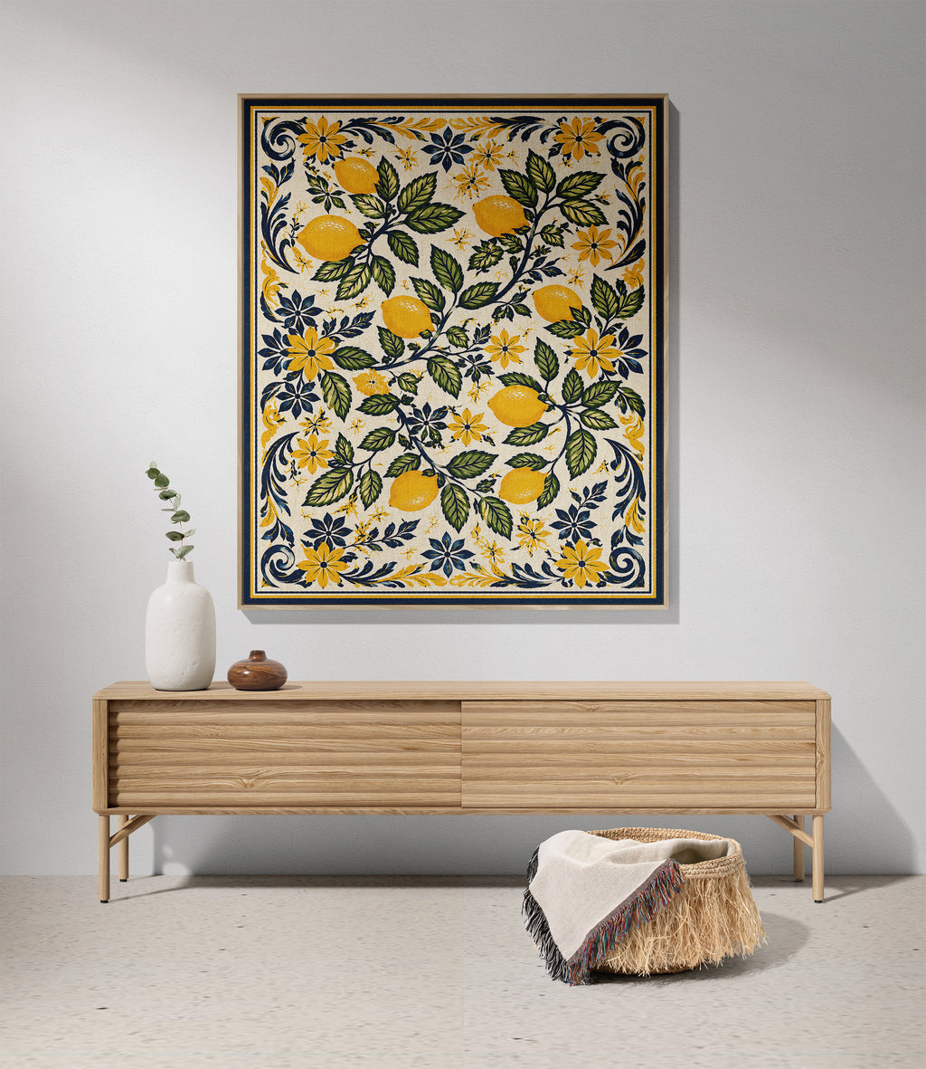 100% cotton lemon blanket available in 52x37, 60x50, and 80x60 inch sizes for versatile home decor styling