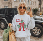 Buon Natale Christmas sweatshirt available in six colour options with festive Italian-inspired artwork.