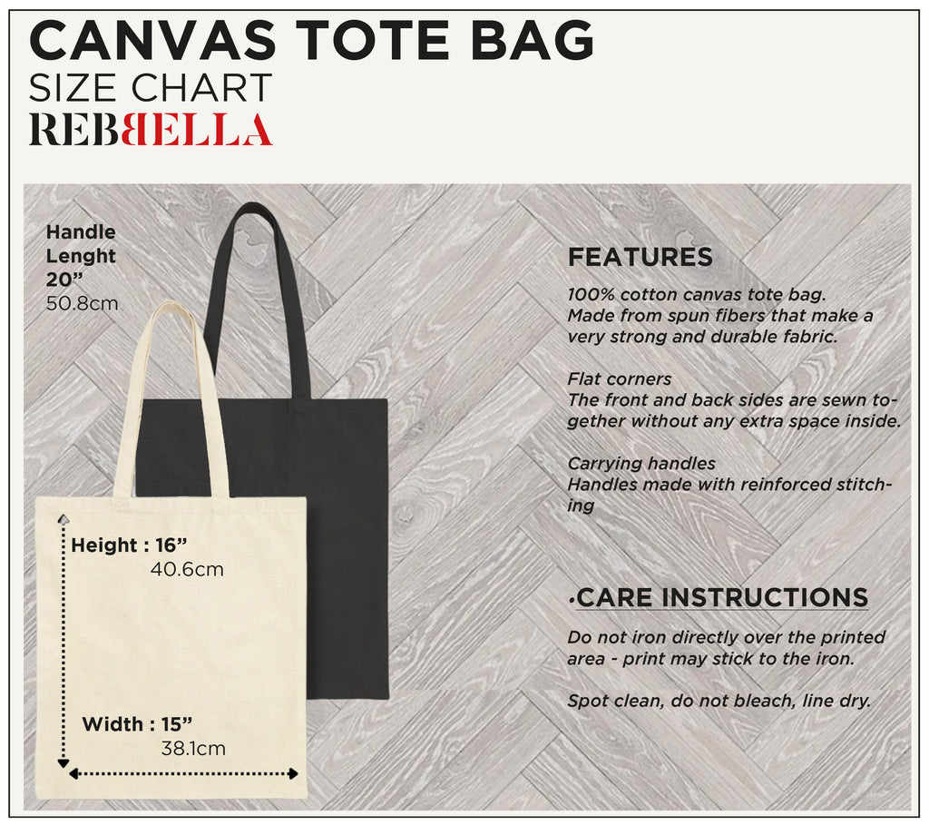 Black Matisse Cat Tote Bag – Mediterranean Lifestyle Double-Sided Cotton Canvas Tote