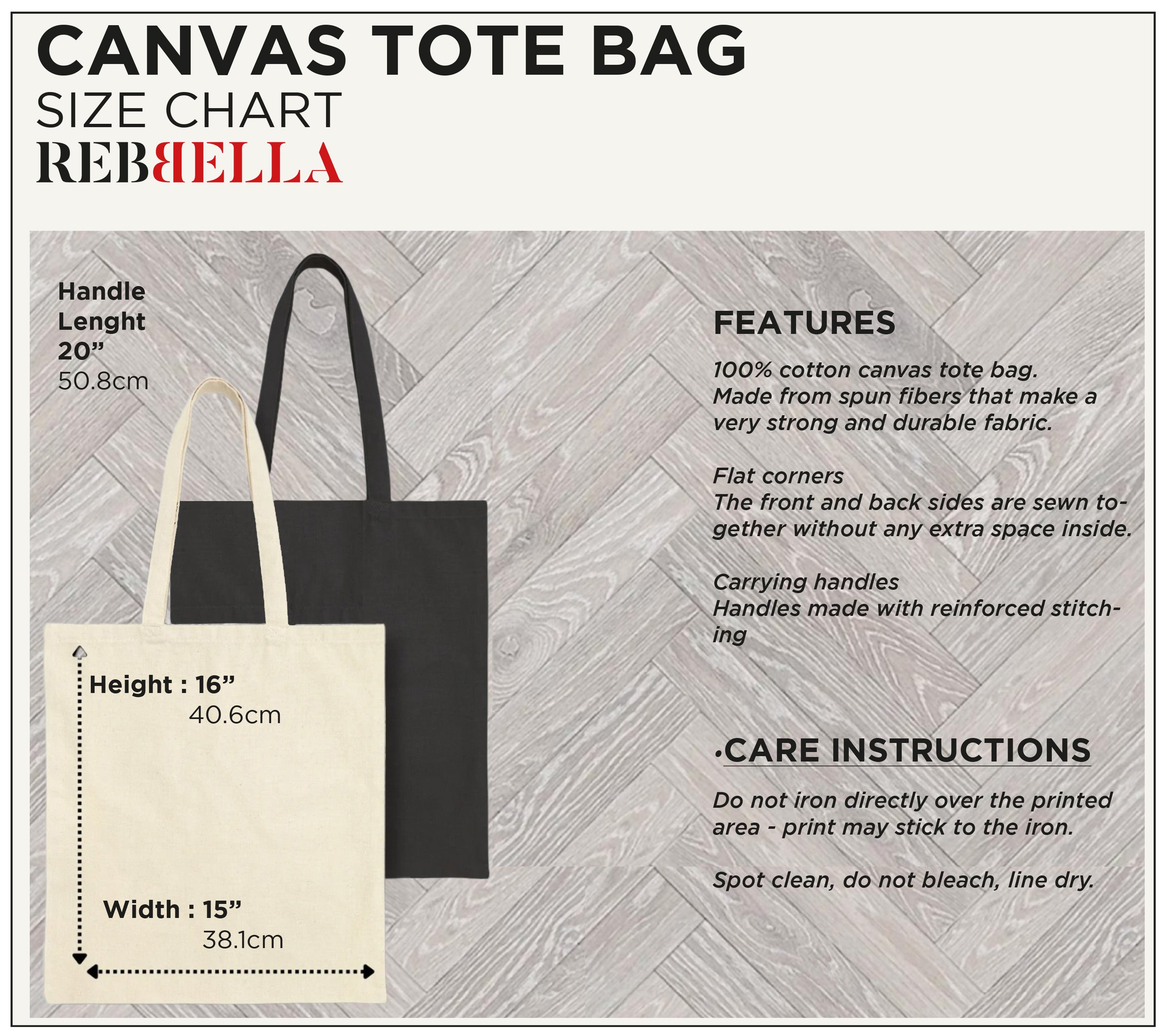 Black Matisse Cat Tote Bag – Mediterranean Lifestyle Double-Sided Cotton Canvas Tote