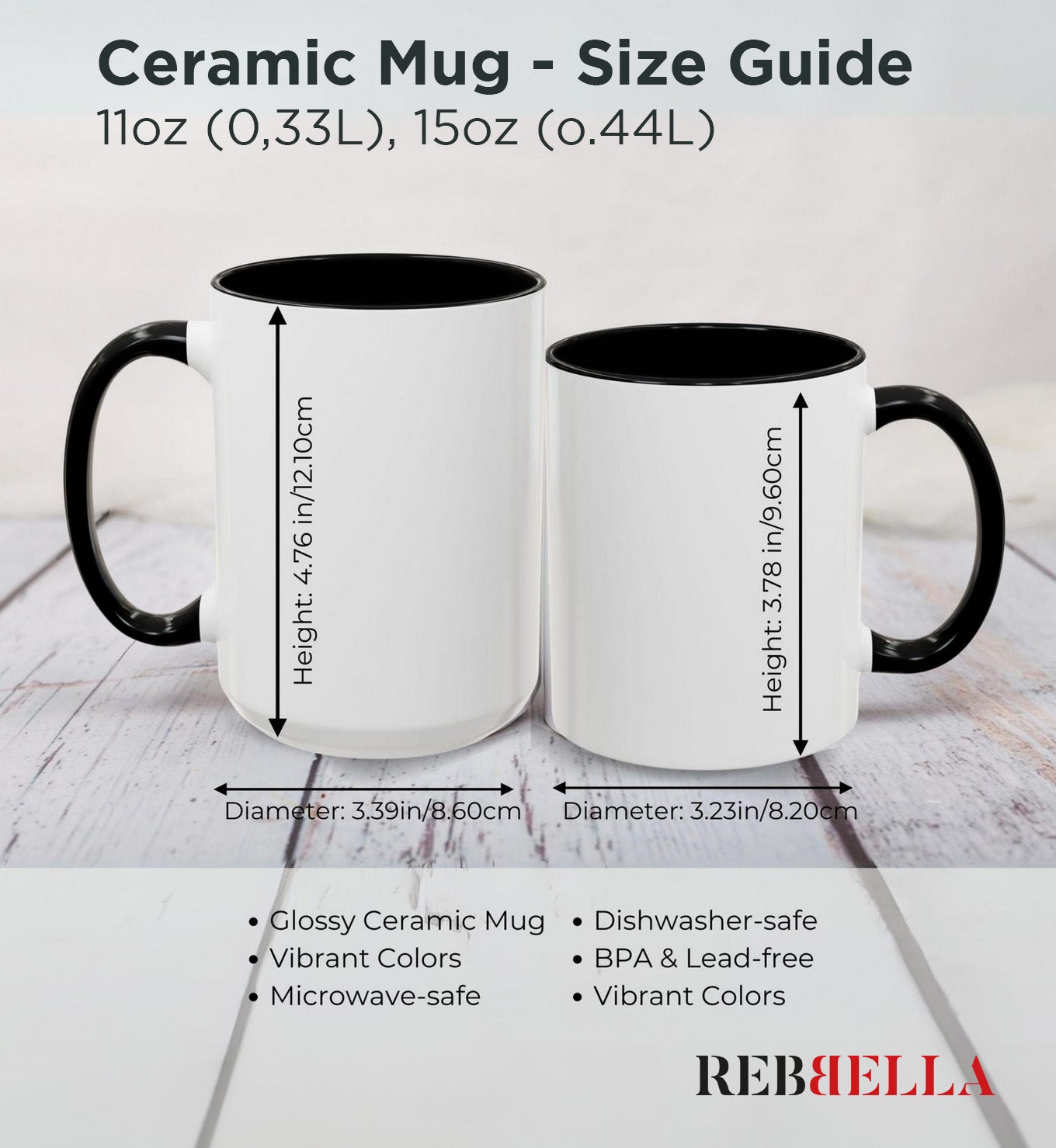 Mediterranean Matisse Cat Mug – Artistic Ceramic Coffee Mug | Double-Sided Coastal Cat Cup