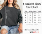 LOVE Heart Graphic Sweatshirt – Women's Coastal-Inspired Crewneck