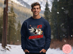 Vintage-inspired Christmas sweatshirt for holiday lovers and fans of retro fashion
