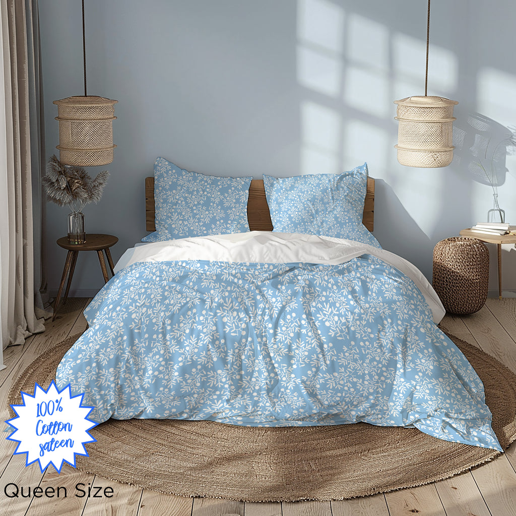 Complete Bedding Set with Standard Pillowcases – Mediterranean Inspired Duvet
