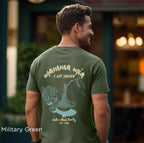 Personalised Mamma Mia bachelorette T-shirt available in White, Natural, Sand, Black, Light Pink and Light Blue