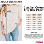 Sardines Embroidered Tee | Comfort Colors Shirt | Fisherman’s Aesthetic & Mediterranean Living | Bold Graphic Tee