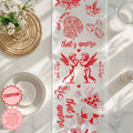 Custom Italian “That’s Amore” Table Runner – Bridal Shower & Wedding Decor, Amalfi Coast Party Linen