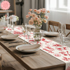 Custom Italian “That’s Amore” Table Runner – Bridal Shower & Wedding Decor, Amalfi Coast Party Linen